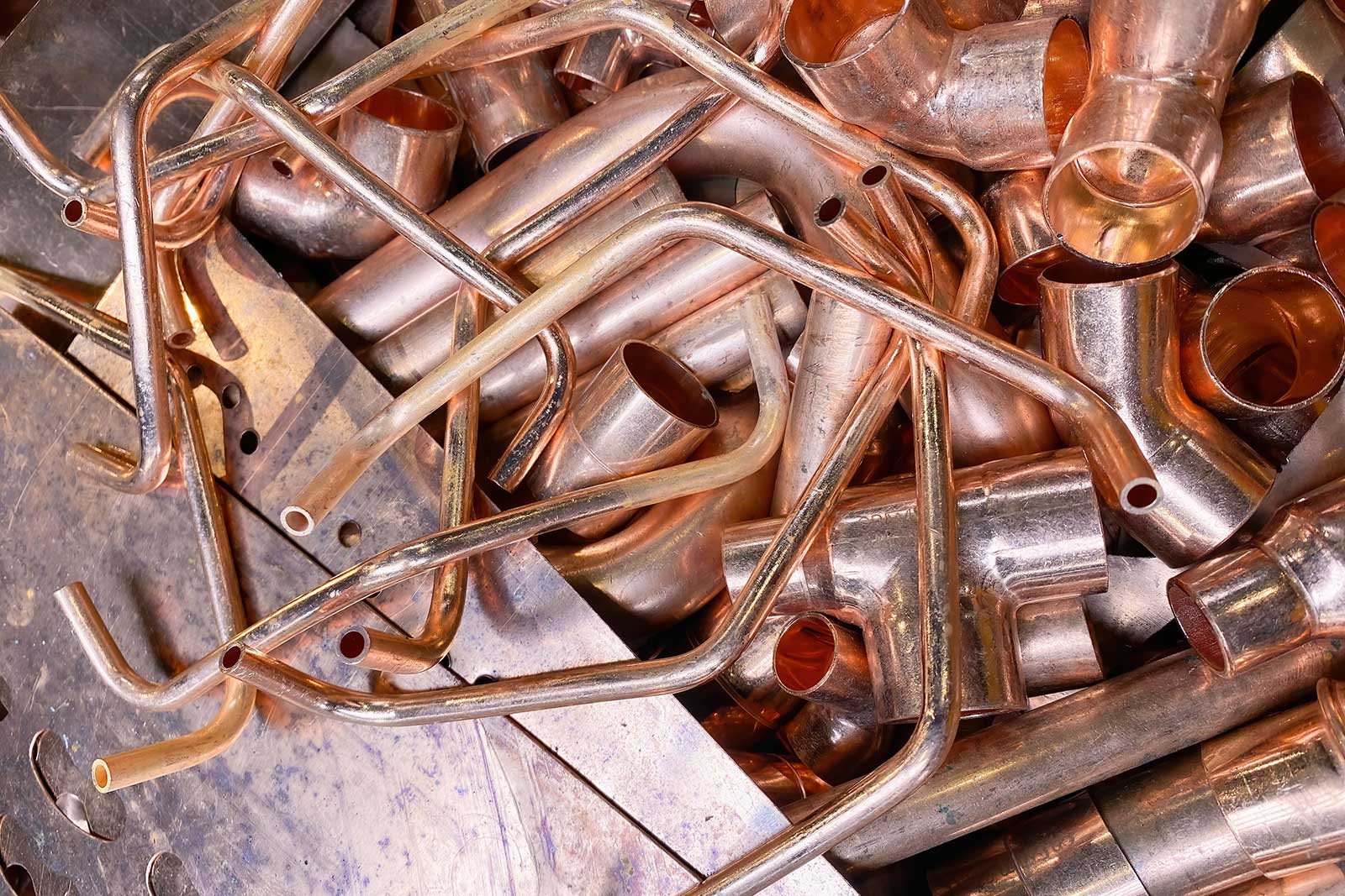 Tipos de chatarra de cobre que se compran
